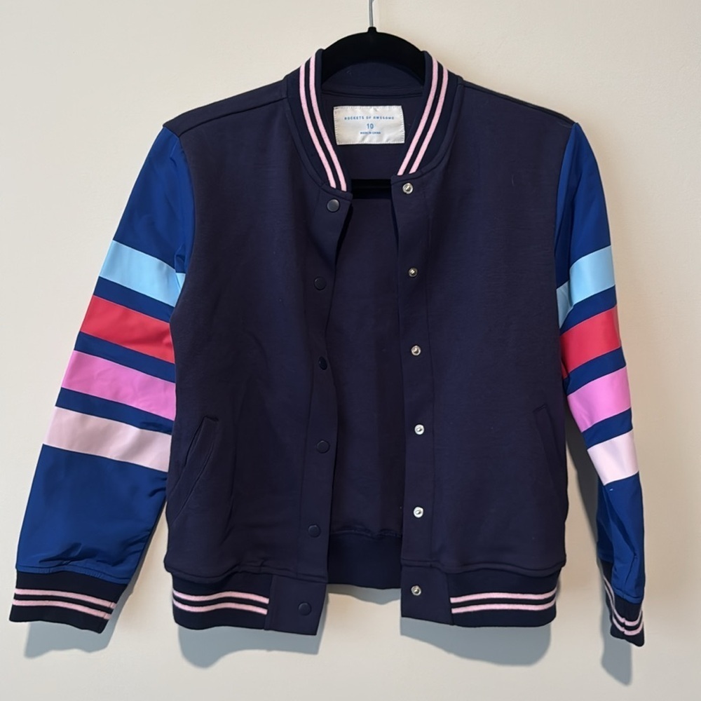 Rockets of Awesome Varsity Jacket, size 10 - Picture 4 of 6
